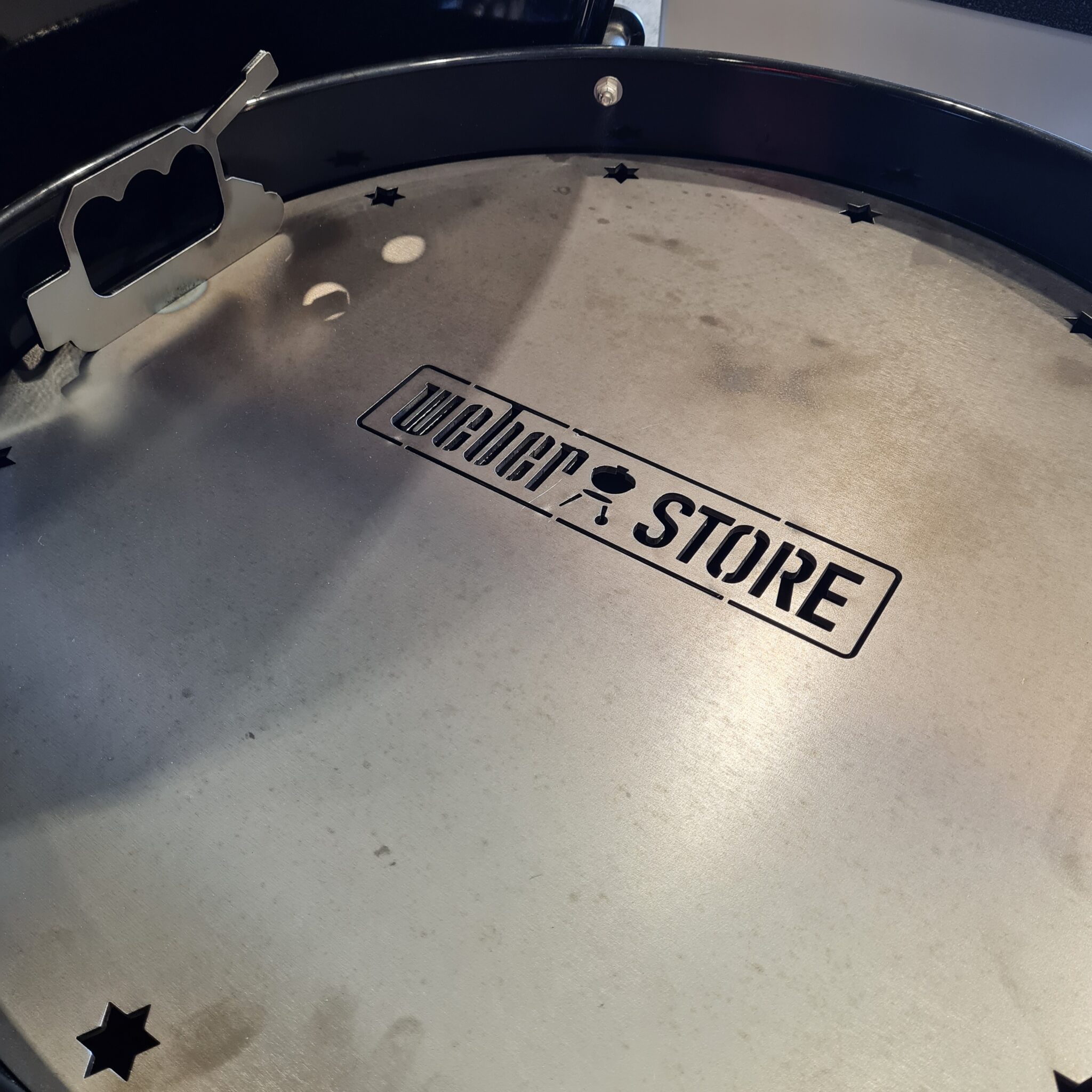 BBQ WAR 57cm Kettle Smash Plate BBQ Central