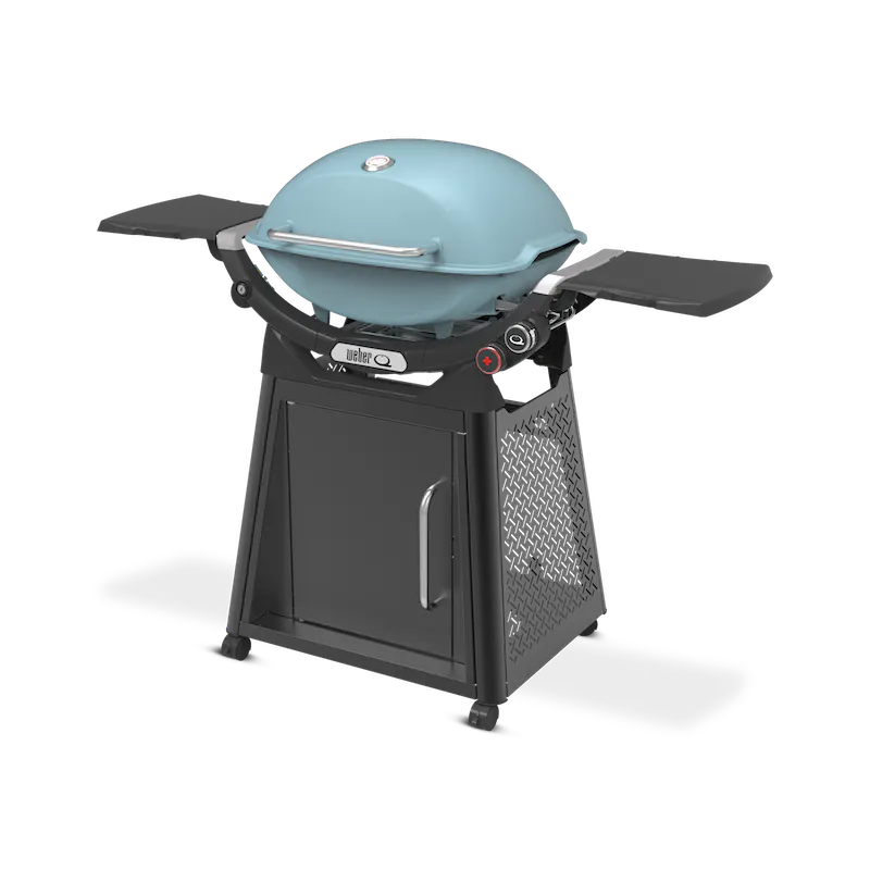Weber BBQ suited for a small family.