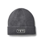 YETI Logo Beanie Gray