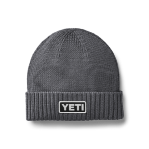 YETI Logo Beanie Gray