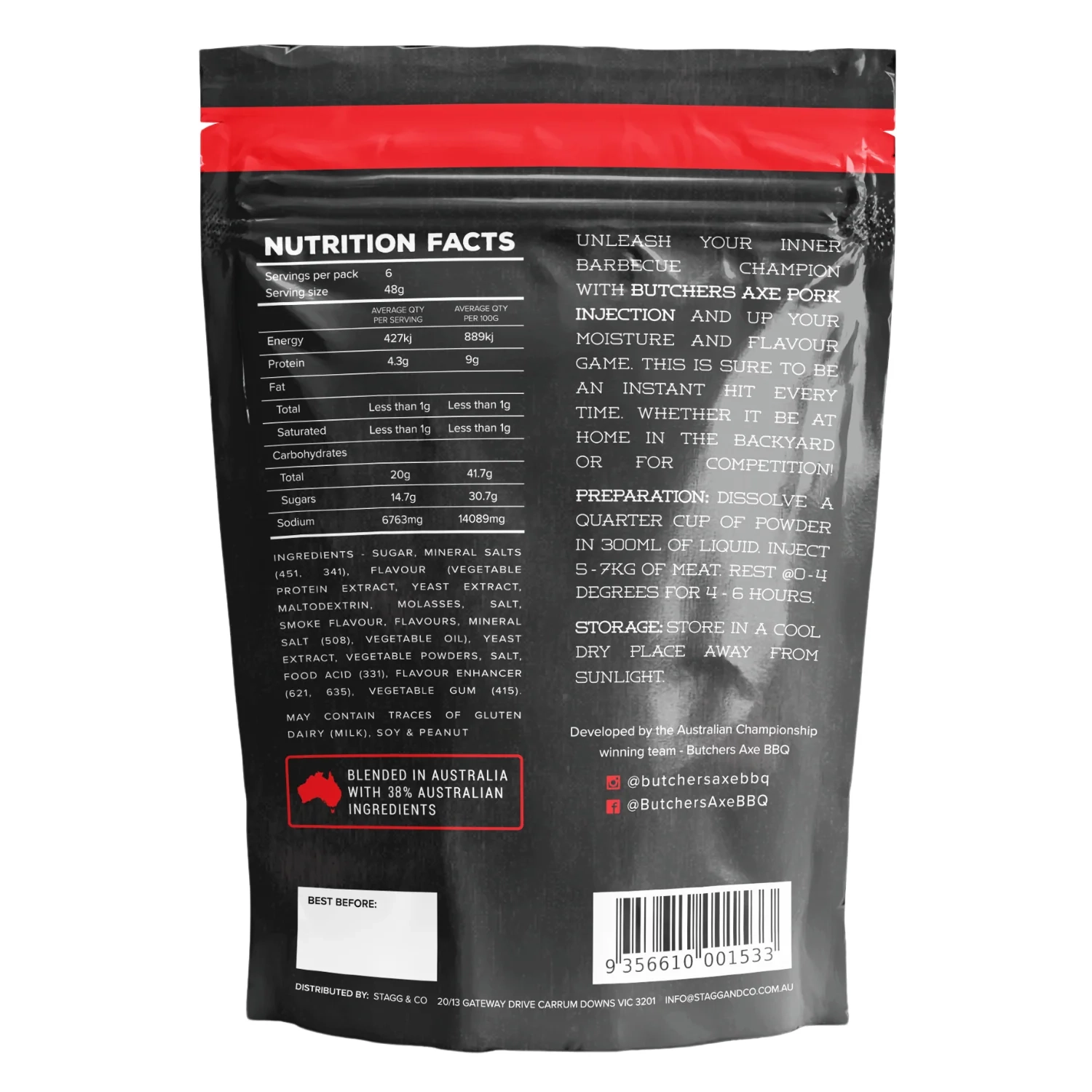 Butchers Axe Pork Injection 2