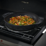 CRAFTED Wok And Steamer 2 Cast iron wok and steamer set suited towards weber BBQs to stir fry and steam food.