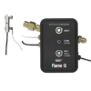 Electronic device suited to the Generation 2 Weber baby Q that tests for flame and reignites if flame goes out.