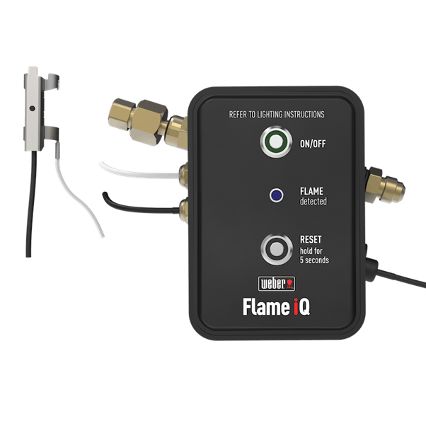 Flame IQ 1 Electronic device suited to the Generation 2 Weber baby Q that tests for flame and reignites if flame goes out.