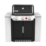 Tough and versatile family BBQ designed to be built in to an outdoor kitchen.