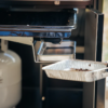 Tough and versatile family BBQ designed to be built in to an outdoor kitchen.