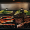 Tough and versatile family BBQ designed to be built in to an outdoor kitchen.