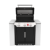 Tough and versatile family BBQ designed to be built in to an outdoor kitchen.