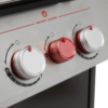 Tough and versatile family BBQ designed to be built in to an outdoor kitchen.