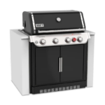 Tough and versatile family BBQ designed to be built in to an outdoor kitchen.