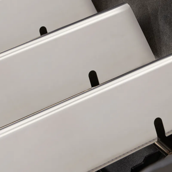 Tough and versatile family BBQ designed to be built in to an outdoor kitchen.