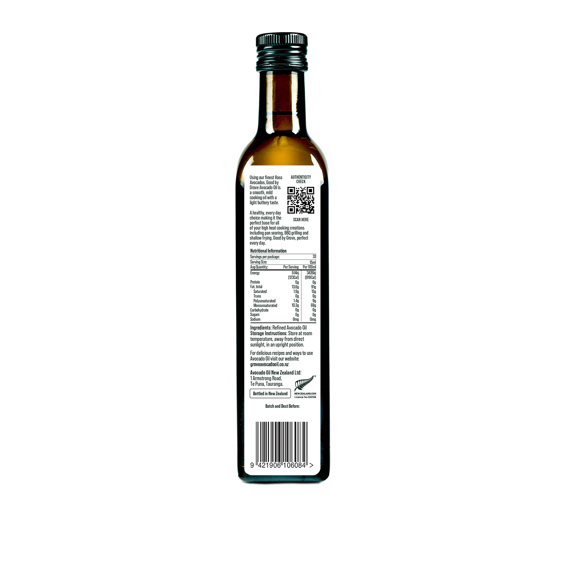 Good By Grove Avocado Oil 500ml 2