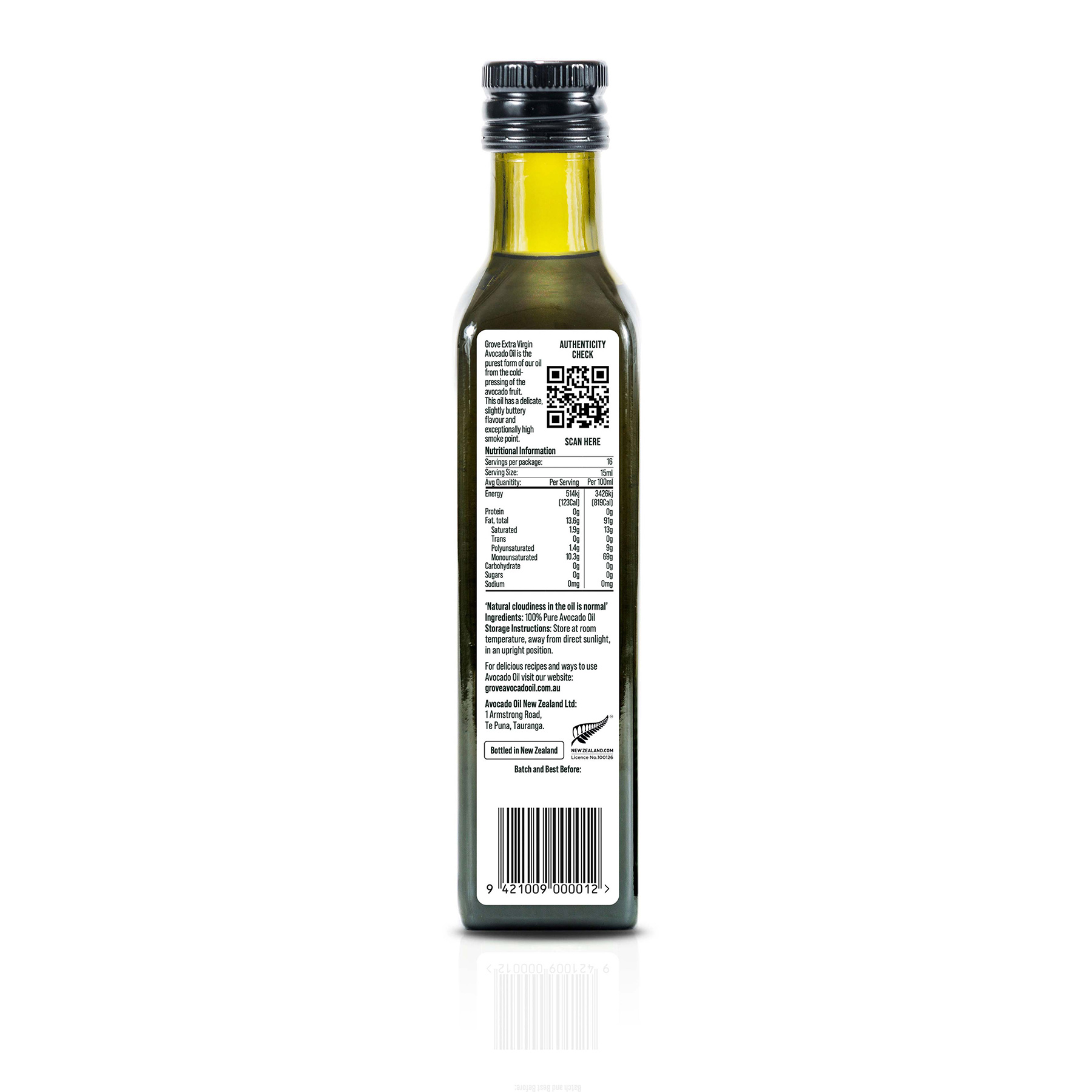 Grove Extra Virgin Avocado Oil 250ml 2