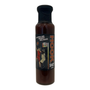 Jalapeno and whiskey BBQ sauce to glaze protein or use as a table sauce.