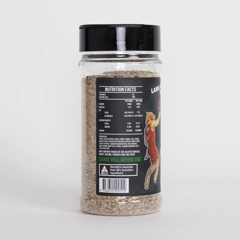 Lamb Layup 2 Barbeque seasoning to use on different meats while cooking.