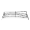 Rack for cooking above the grill of a Weber Q BBQ.