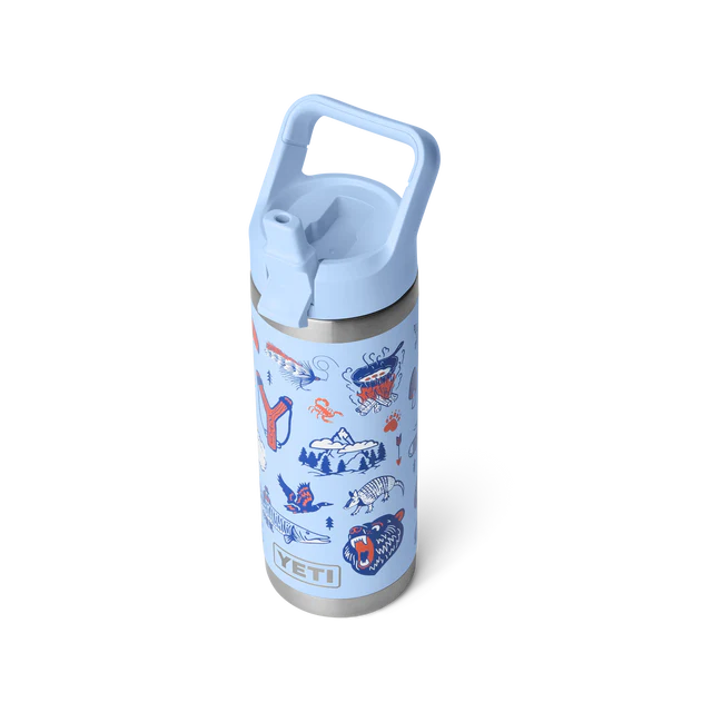 Rambler 18oz Straw Bottle Big Sky Summer Camp 3