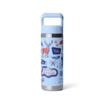 Rambler 18oz Straw Bottle Big Sky Summer Camp 4