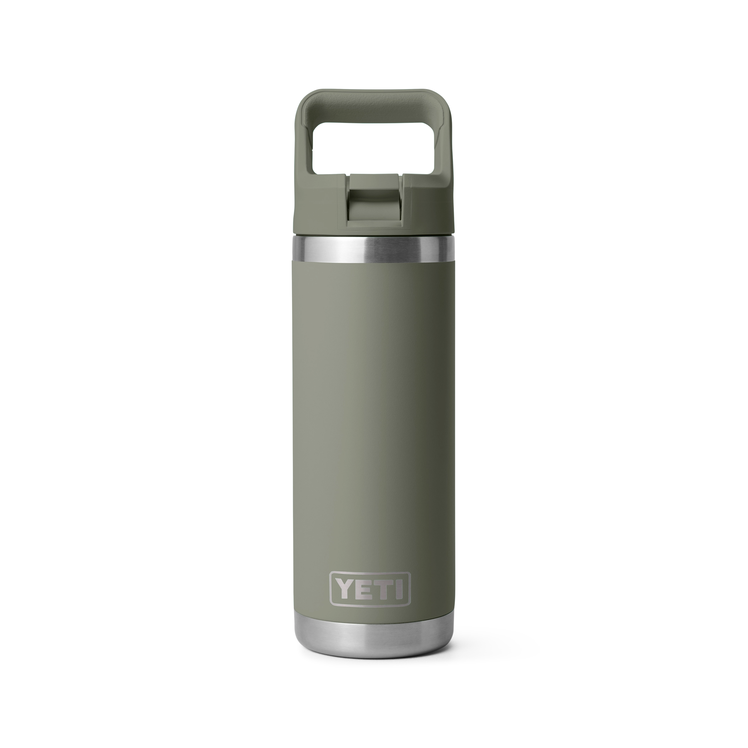 Rambler 18oz Straw Bottle Pampa Green 1