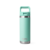 Yeti 18oz Straw Bottle Seafoam