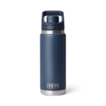 Rambler 26oz Flip Chug Bottle Navy 1