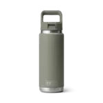 Rambler 26oz Straw Bottle Pampa Green 1