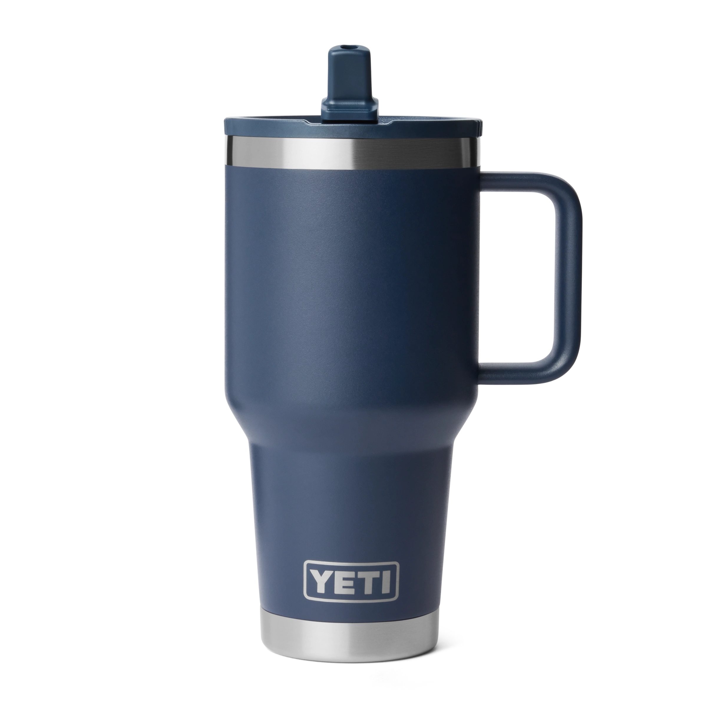Rambler 30oz Travel Straw Mug Navy 1