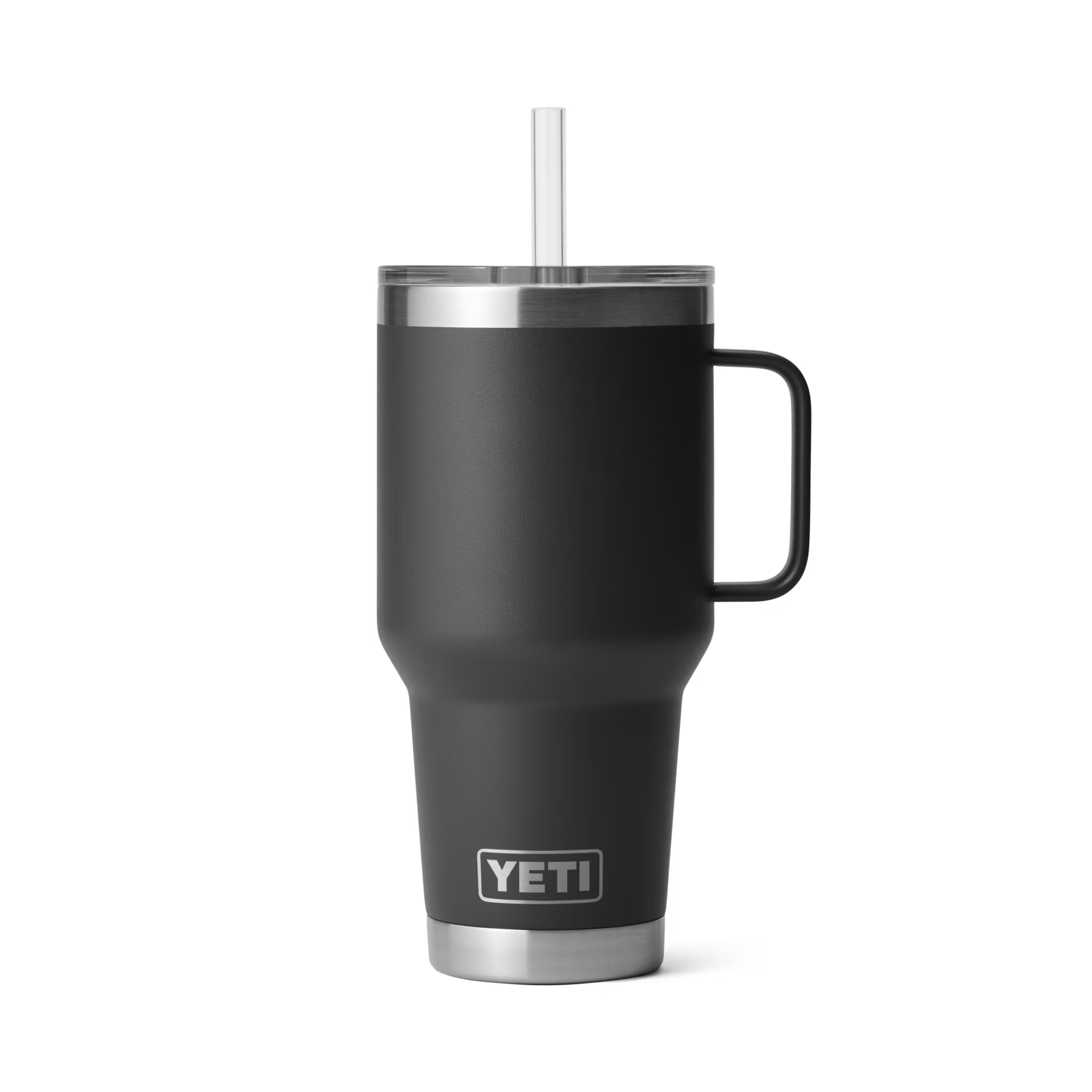 Rambler 35oz Straw Mug Black 1