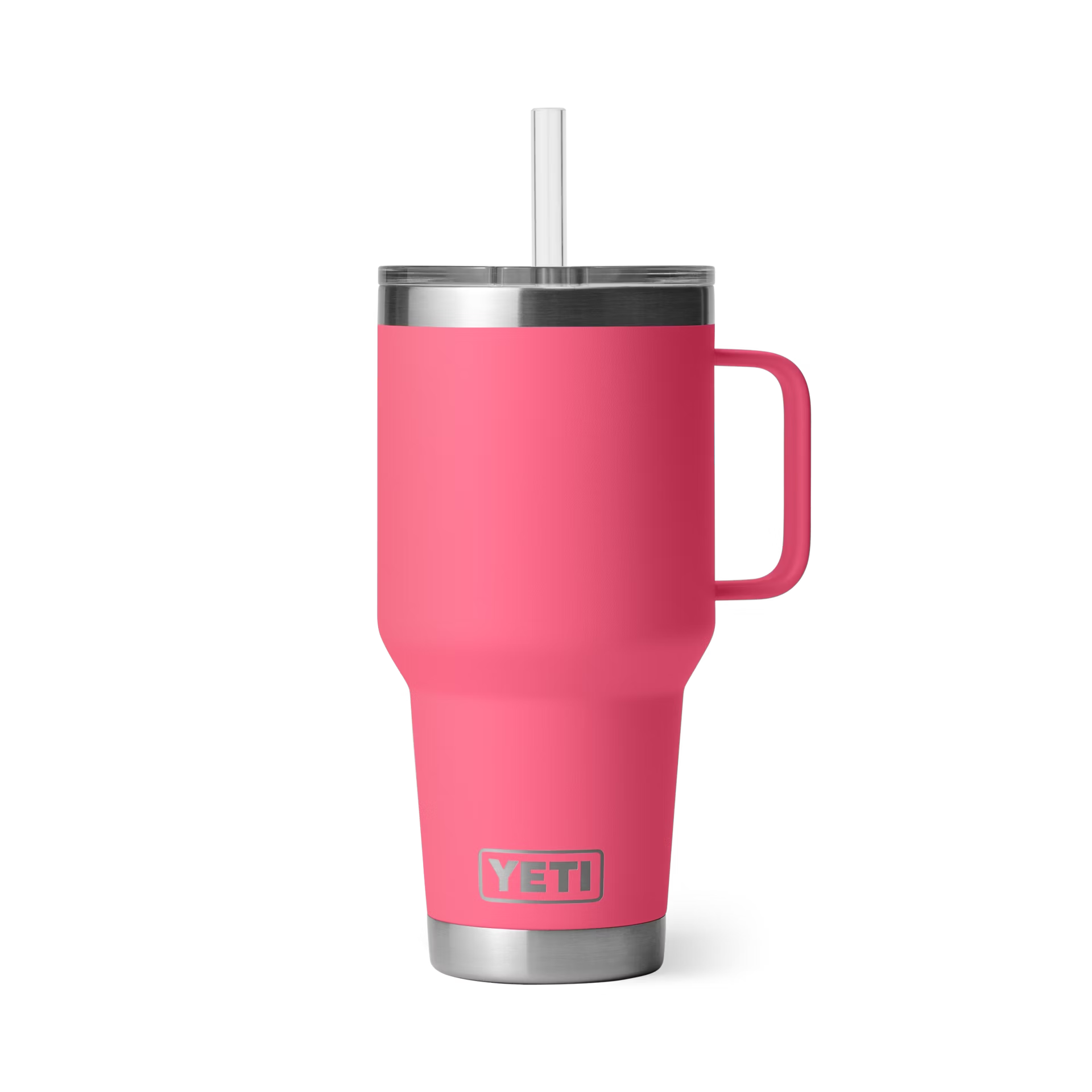 Rambler 35oz Straw Mug Tropical Pink 1