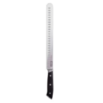 German steel cold forged slicing knife to carve brisket, ham, ribs and roasts.