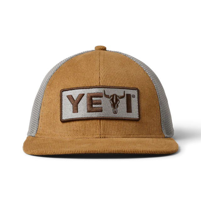 Steer Flat Brim Hat Ochre 1