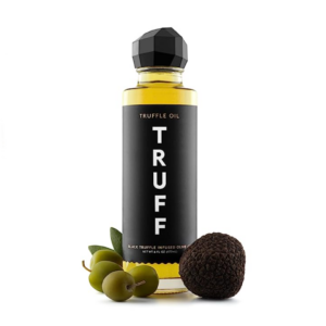 Truffle infused olive oil to use in cooking
