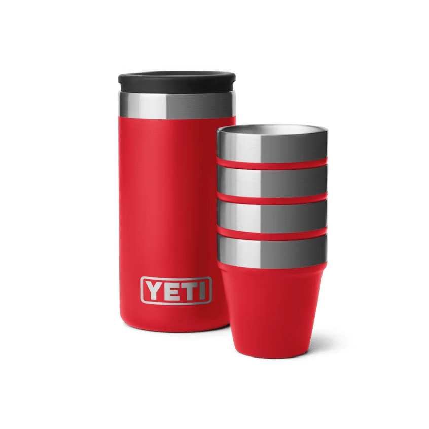 YETI Shot Glasses Rescue Red 1