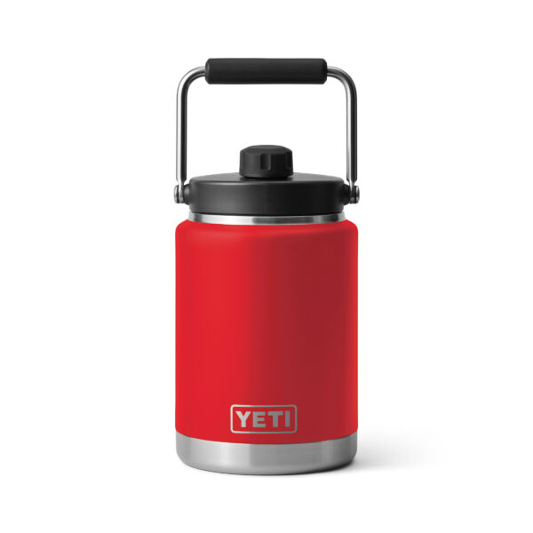 Insulated water jugs to keep large amounts of liquid cold.