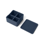 Yeti Ice Tray Navy 2 Tough and durable silicone ice tray to produce ice cubes for beverages.