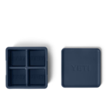 Yeti Ice Tray Navy 5 Tough and durable silicone ice tray to produce ice cubes for beverages.