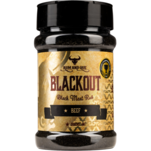 Rum & Que Blackout Rub 220g